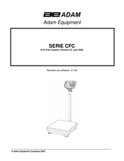 Adam Equipment CFC Serie Manual De Instrucciones