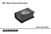 Samson MD1 Pro Guia De Inicio Rapido