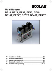Ecolab BF48T Guía De La Instalación