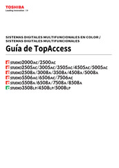 Toshiba TopAccess Guia