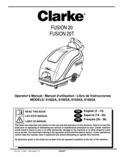 Clarke 01603A Libro De Instrucciones