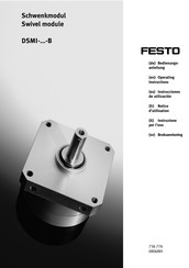 Festo DSMI B Serie Instrucciones De Utilizacion