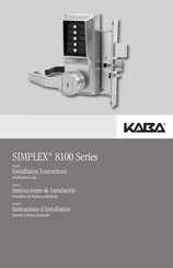 Kaba SIMPLEX 8100 Series Instrucciones De Instalación