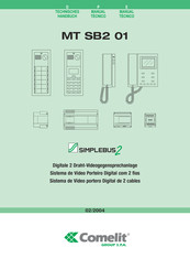 Comelit SIMPLEBUS 2 MT SB2 01 Manual Tecnico