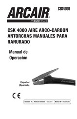 ARCAIR CSK4000 Manual De Operación