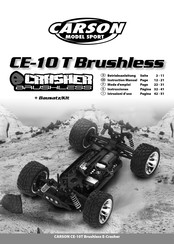 Carson CE-10 T Brushless E-Crasher Manual De Instrucciones