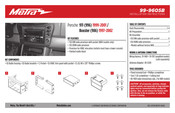 Metra 99-9605B Instrucciones De Instalación