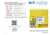 MEI easitrax advance 5000 ADV 5100 Manual De Instalación