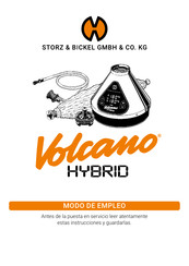 Storz & Bickel GMBH Volcano HYBRID Manual Del Usario