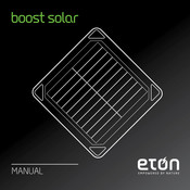 Eton boost solar Manual De Instrucciones