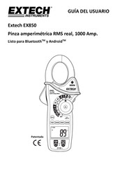 Extech Instruments EX850 Guia Del Usuario