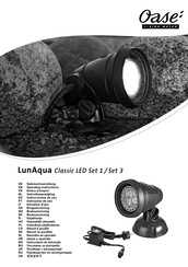 Oase LunAqua Classic LED Set 2 Instrucciones De Uso