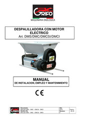 Grifo DMCSI Manual De Instalación, Empleo Y Mantenimiento