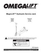 Omega Lift Equipment MagicLift Manual De Instrucciones