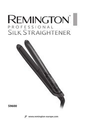 Remington Silk Straightener S9600 Manual Del Usuario