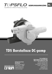 Topsflo TD5 Instrucciones De Uso