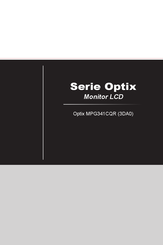 MSI Optix MPG341CQR Manual De Instrucciones