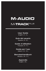 M-Audio M-TRACK PLUS MKII Guia Del Usuario