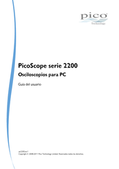 pico Technology PicoScope
2208 Guia Del Usuario