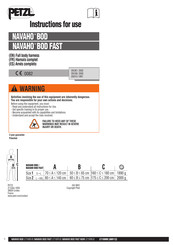 Petzl C71000 B Instrucciones De Uso