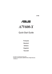 Asus A7V600-X Guia De Inicio Rapido