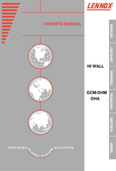 Lennox GHA Serie El Manual Del Propietario