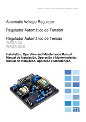 WEG WRGA-02/D Manual De Instalación, Operación Y Mantenimiento