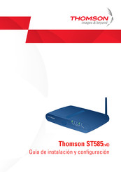 THOMSON ST585 V6 Guia De Instalacion Y Configuración