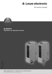 Leuze electronic SLS46CK2 Instrucciones Originales De Uso