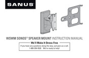 Sanus WSWM SONOS Manual De Instrucciones