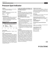 Coltene PRESSURE SPOT INDICATOR Instrucciones Para El Uso