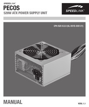 Speedlink PECOS 520w Manual