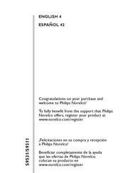 Philips NORELCO S9531 Manual Del Usario