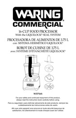 Waring Commercial WFP16S Manual De Instrucciones