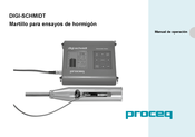 Proceq DIGI-SCHMIDT Manual De Operación