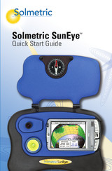 Solmetric SunEye Guia De Incio Rapido