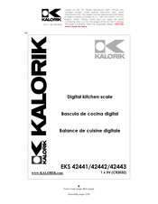 Kalorik EKS 42443 Manual De Instrucciones