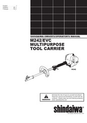 Shindaiwa M242/EVC Manual Del Operador