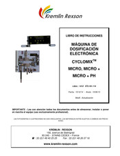 Kremlin Rexson CYCLOMIX MICRO + Libro De Instrucciones