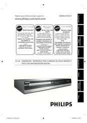 Philips DVDR3575H/37 Manual De Instrucciones