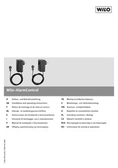 Wilo AlarmControl Instrucciones De Instalación Y Funcionamiento