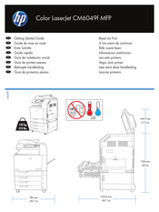 HP Color LaserJet CM6049f MFP Guía De Instalación Inicial