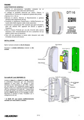 Elkron DT16 Manual De Instrucciones