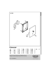 Grohe Pulsomat 42 693 Manual De Instrucciones