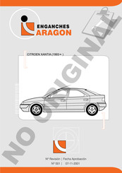 Enganches Aragon CTR012-F Manual De Instrucciones