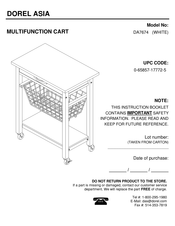 DOREL ASIA DA7674 Manuel De Instrucciones