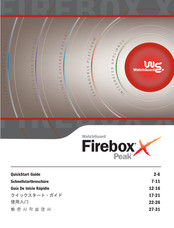 Watchguard Firebox Peak X8000 Guía De Inicio Rápida