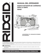 RIDGID R8408 Manual Del Operador