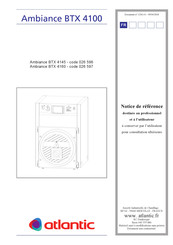 Atlantic 026 597 Manual Del Usuario