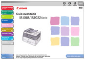 Canon iR1022iF Guía Avanzada